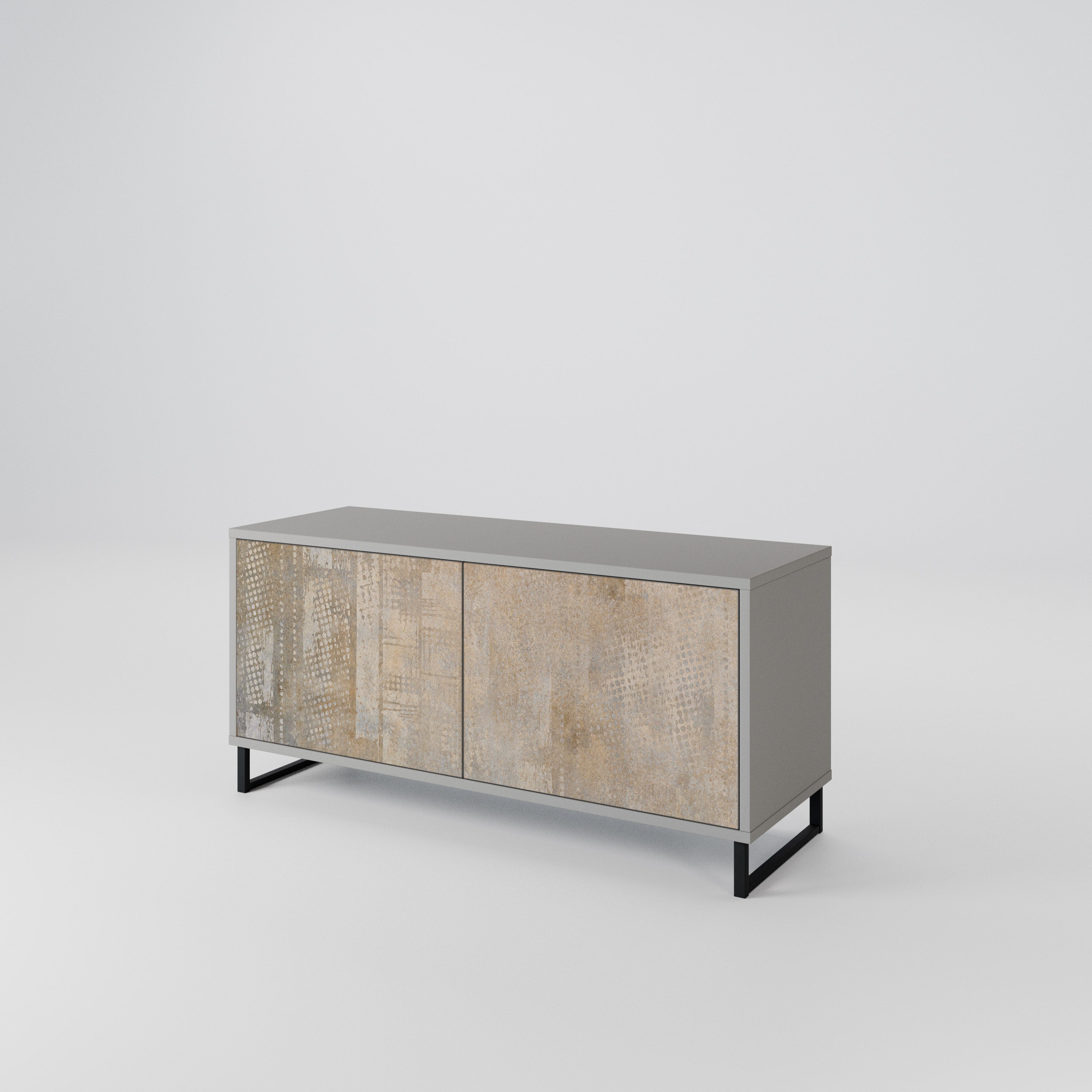 SCREEN ERROR Compact 2-Door TV Cabinet