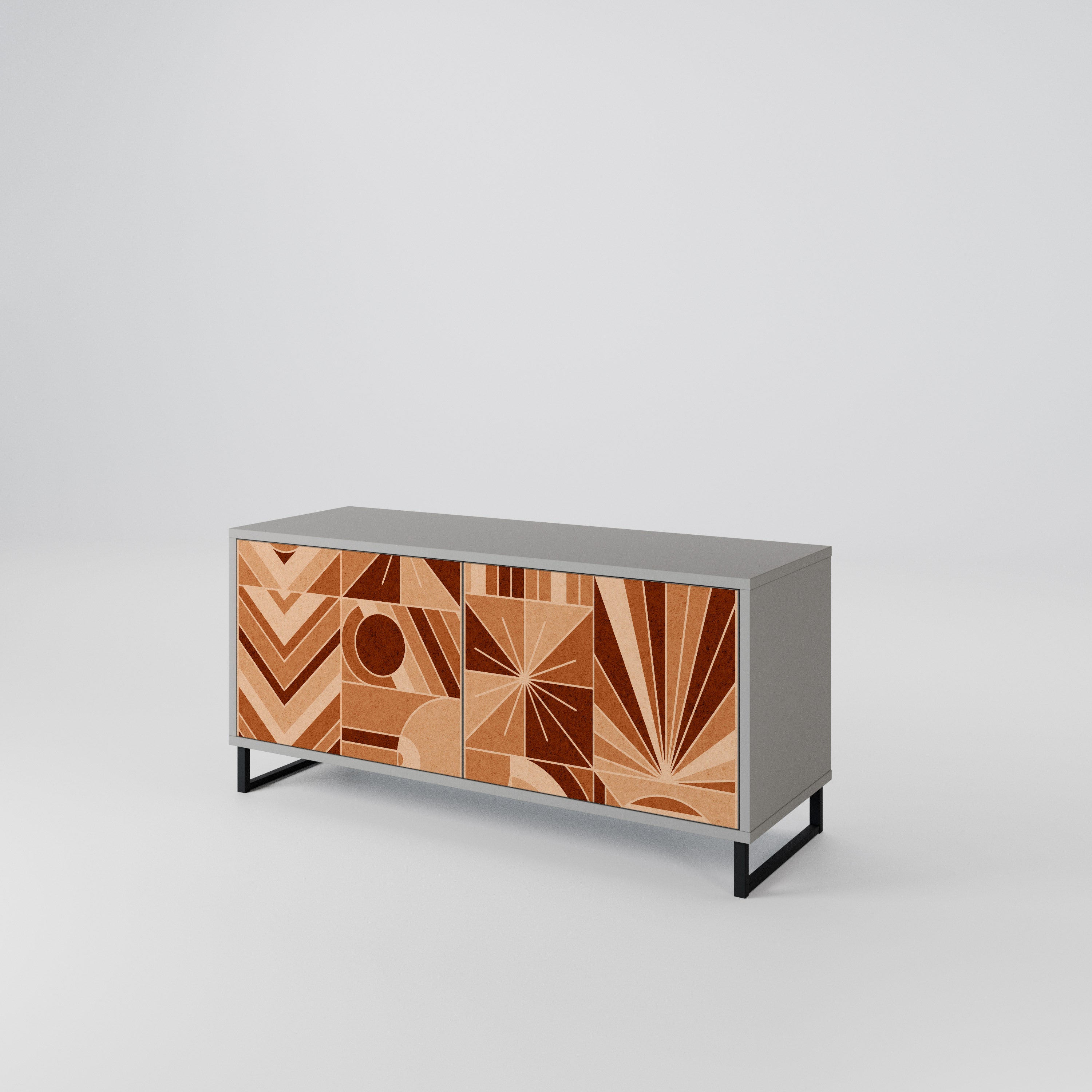 PRISM MOSAIC Compact 2-Door TV Cabinet