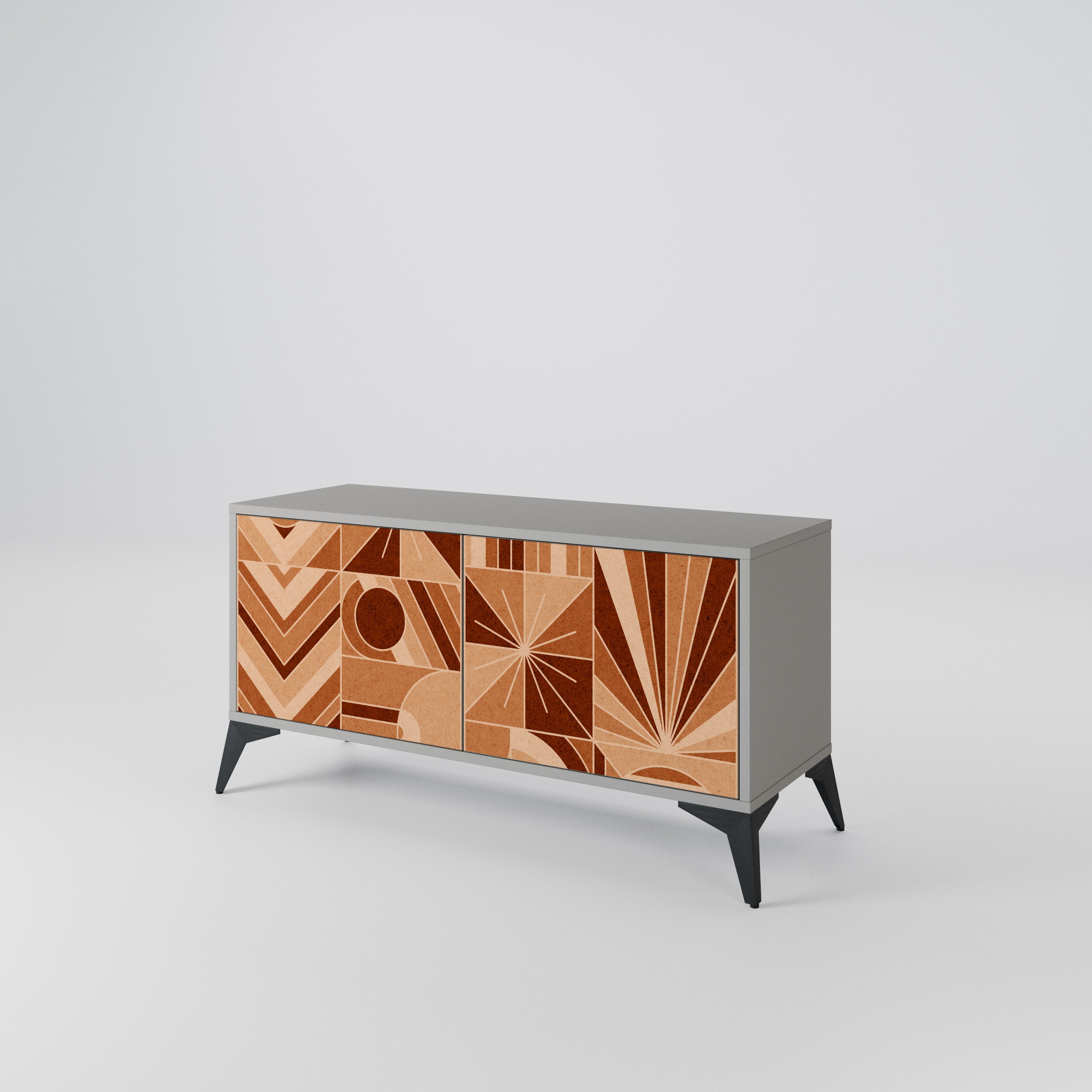 PRISM MOSAIC Compact 2-Door TV Cabinet