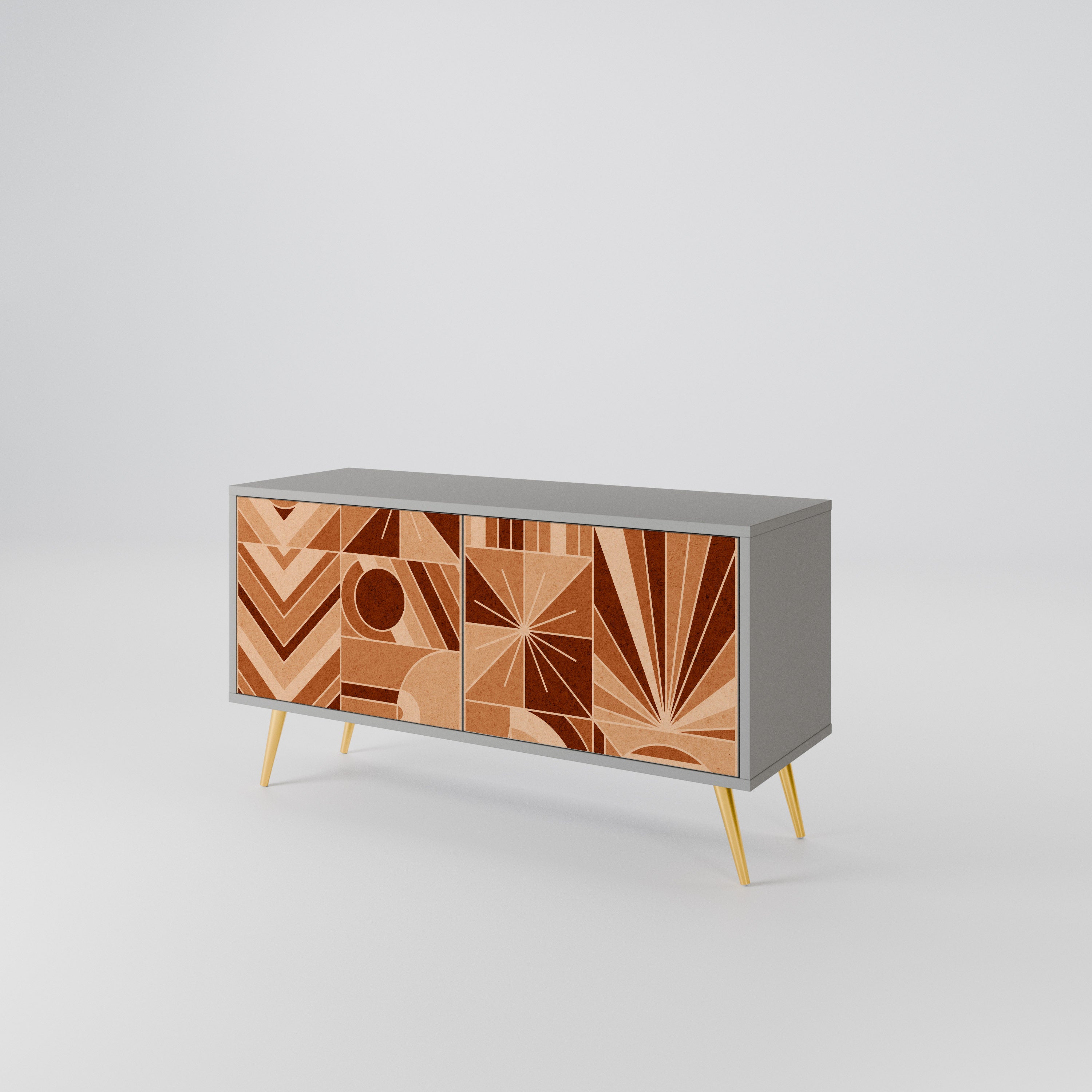 PRISM MOSAIC Compact 2-Door TV Cabinet