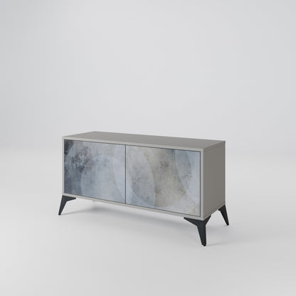 MUTED ARC Mueble de TV Compacto de 2 puertas