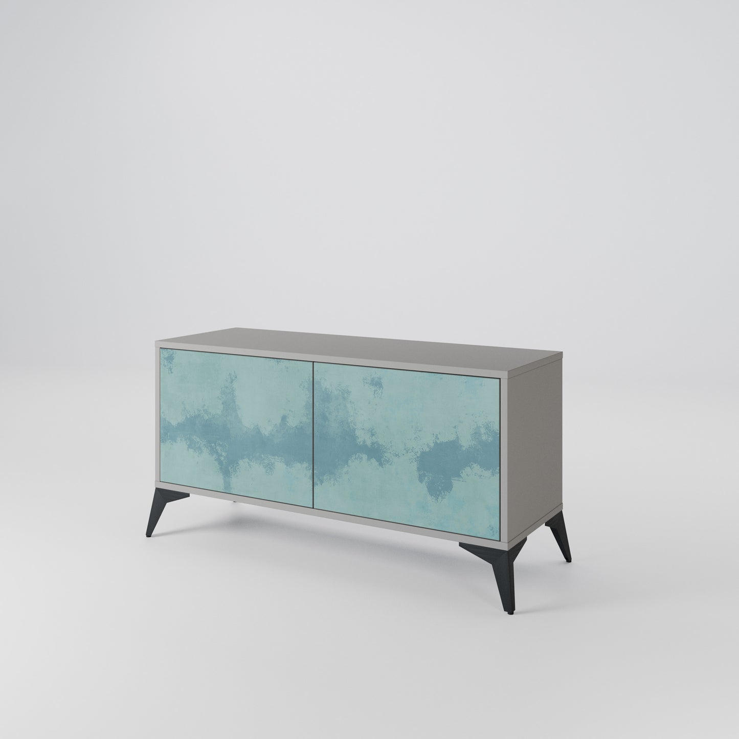 SKY WASH Compact 2-Door TV Cabinet