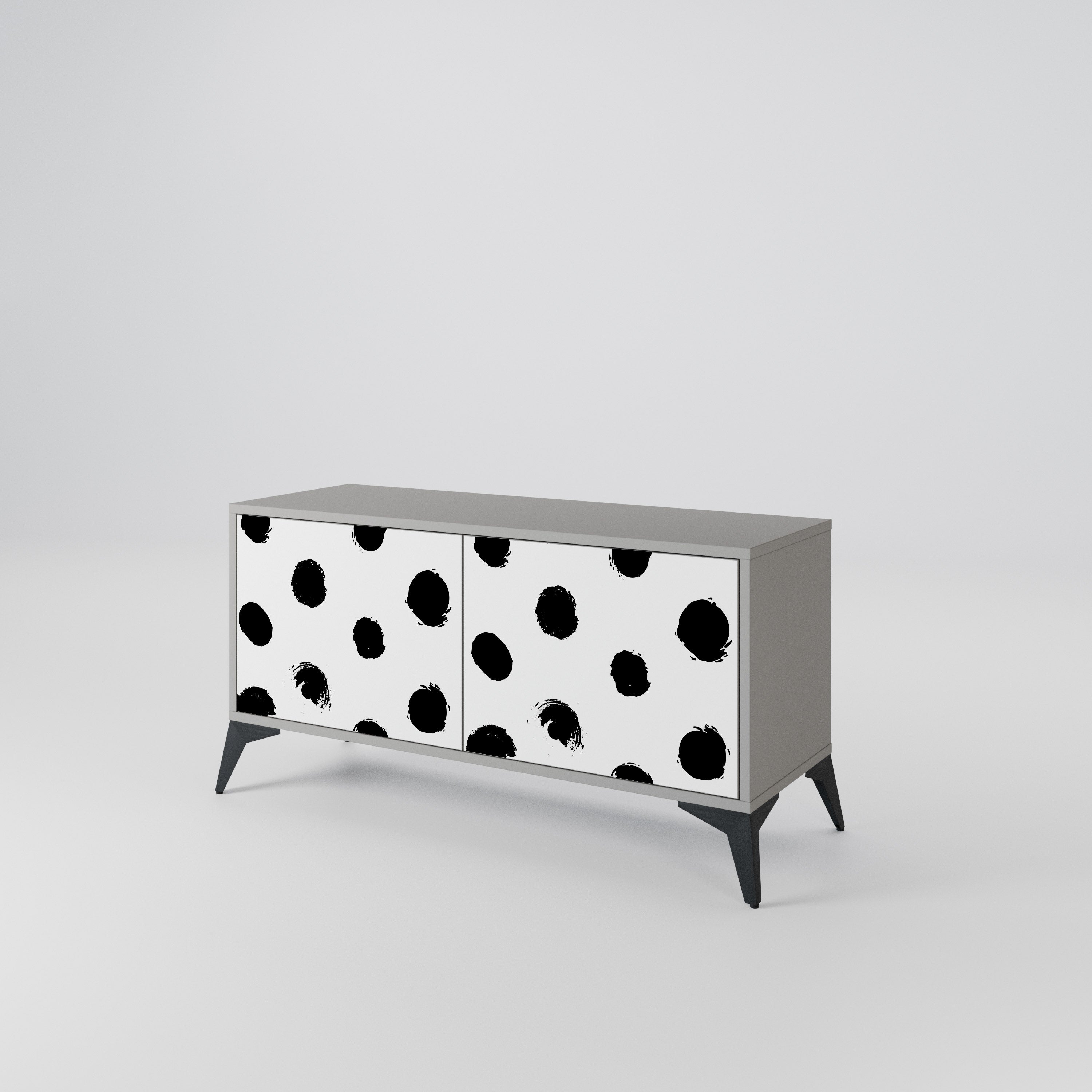 SLIPPING MINUTES Mueble de TV Compacto de 2 puertas