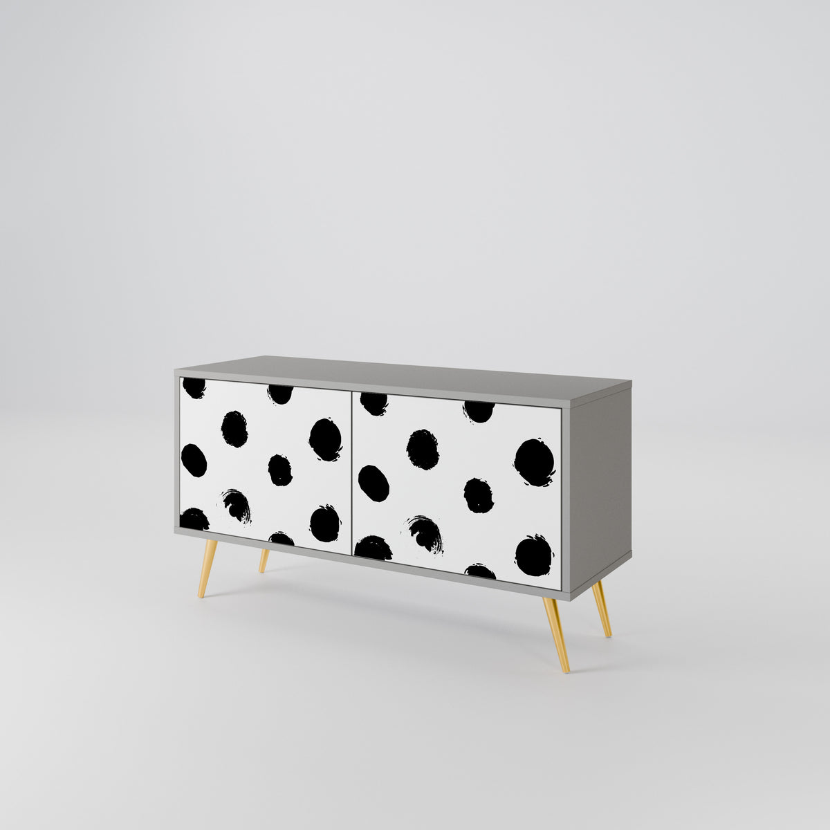 SLIPPING MINUTES Mueble de TV Compacto de 2 puertas