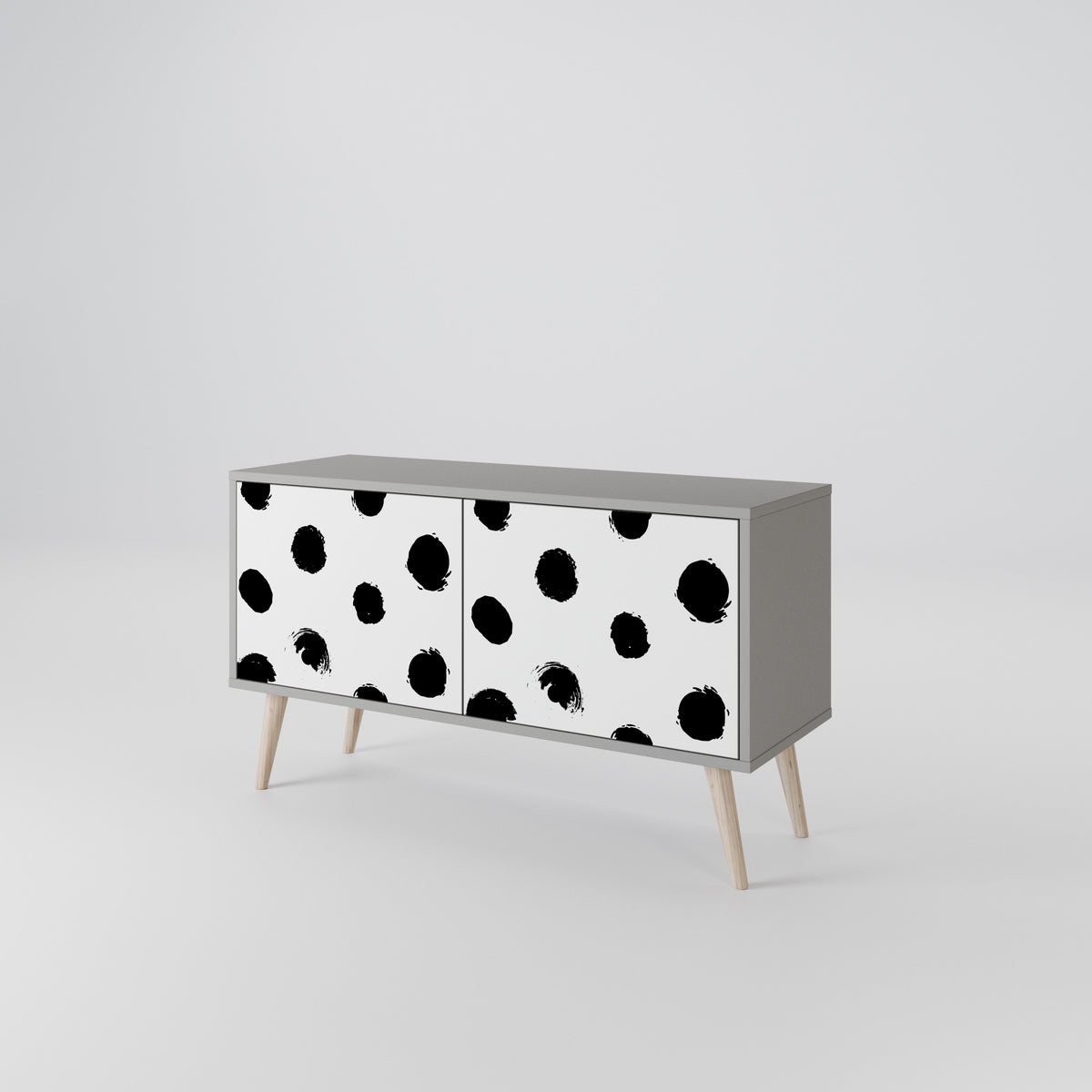 SLIPPING MINUTES Mueble de TV Compacto de 2 puertas