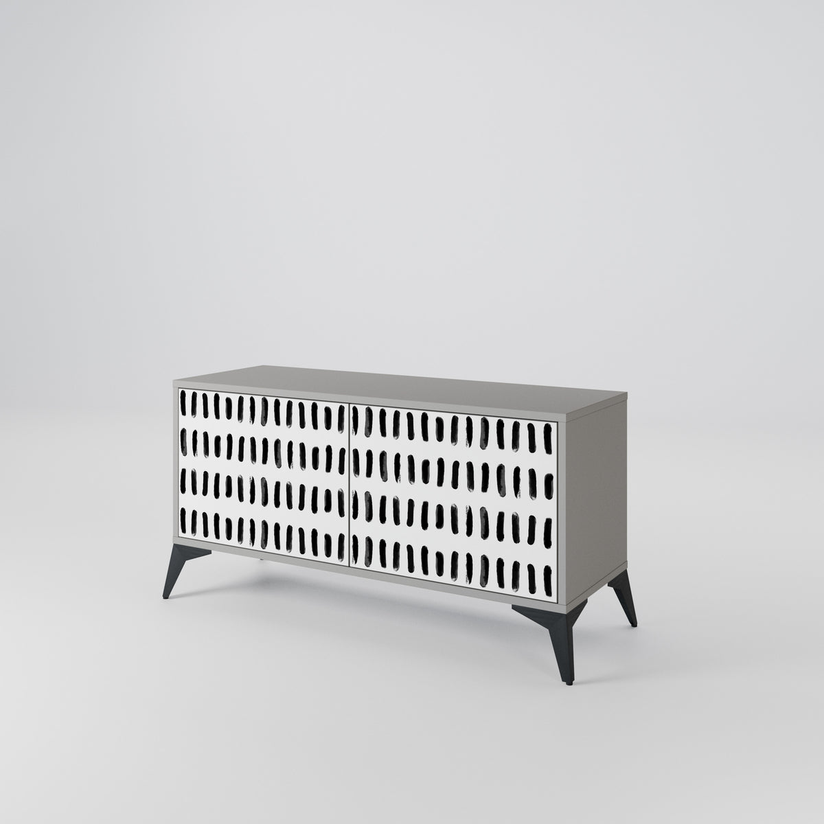 NIGHTY MELODIES Mueble de TV Compacto de 2 puertas