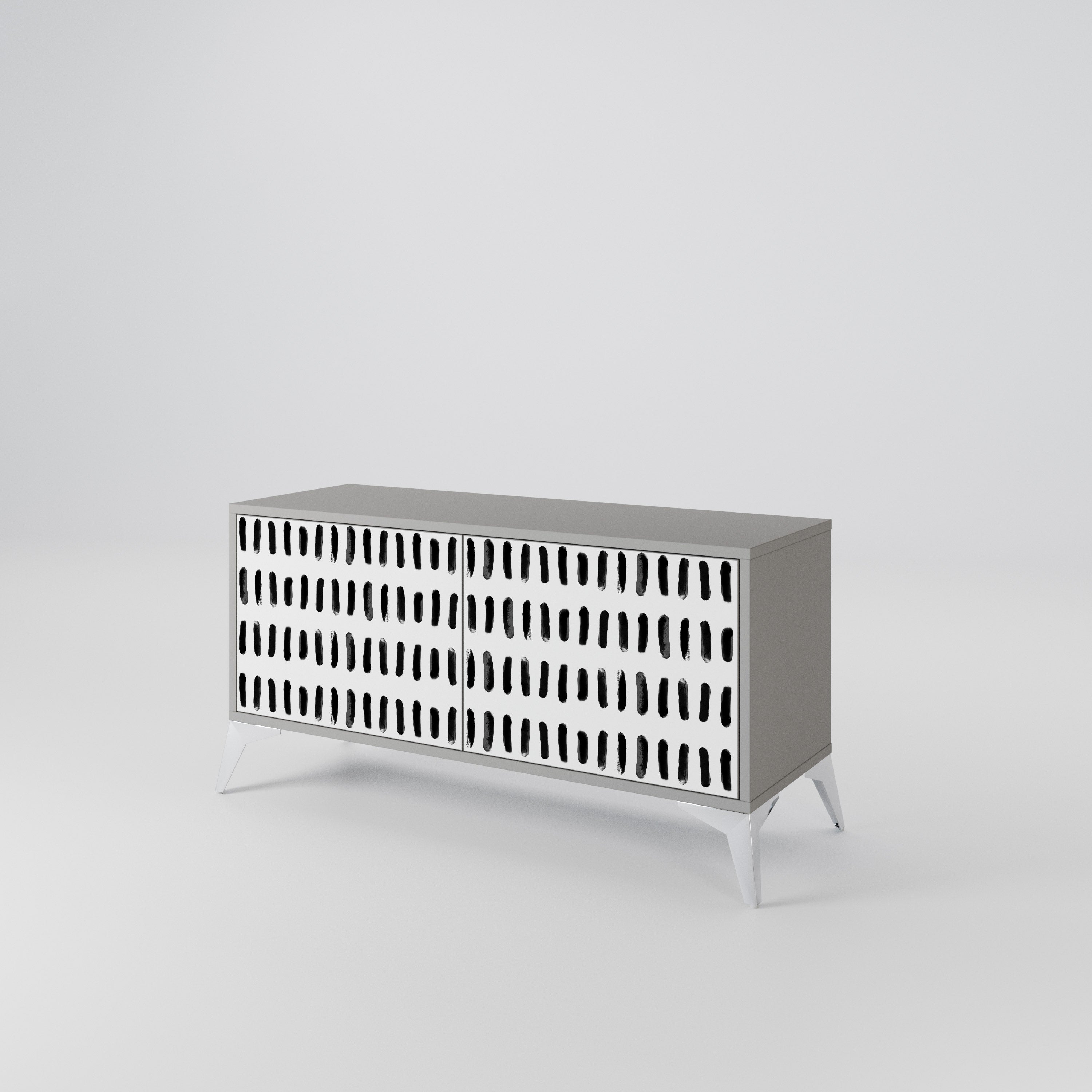 NIGHTY MELODIES Mueble de TV Compacto de 2 puertas