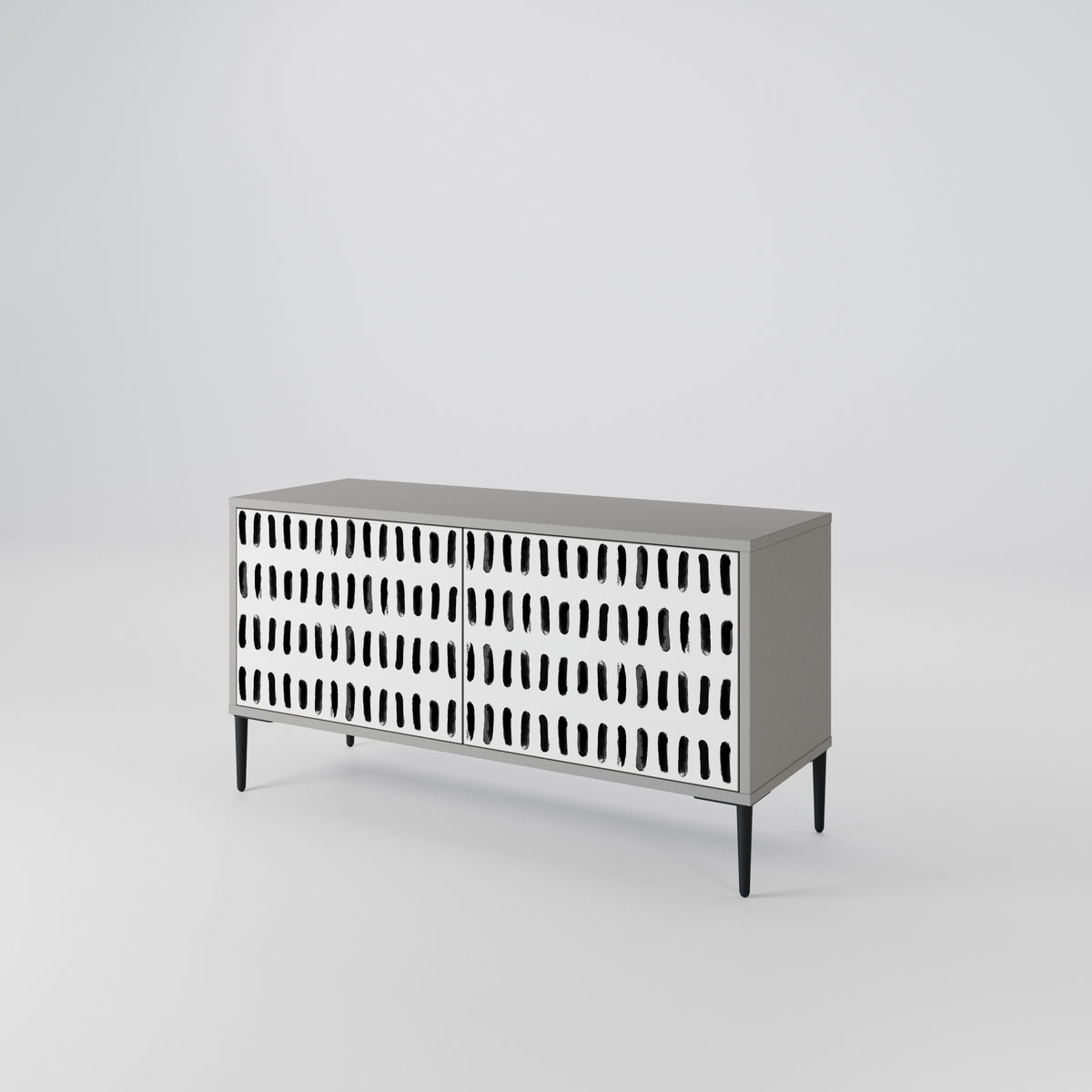 NIGHTY MELODIES Mueble de TV Compacto de 2 puertas