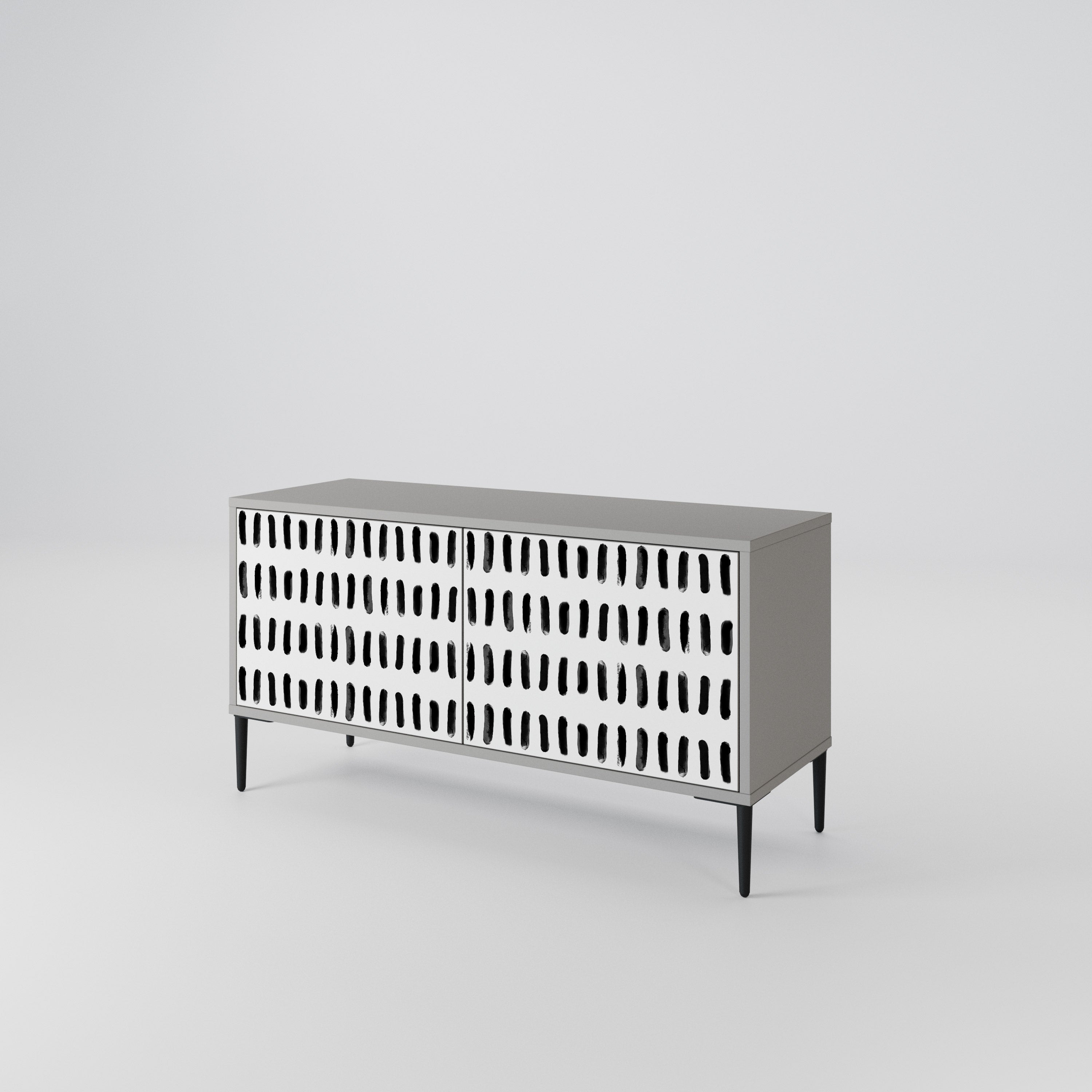 NIGHTY MELODIES Mueble de TV Compacto de 2 puertas