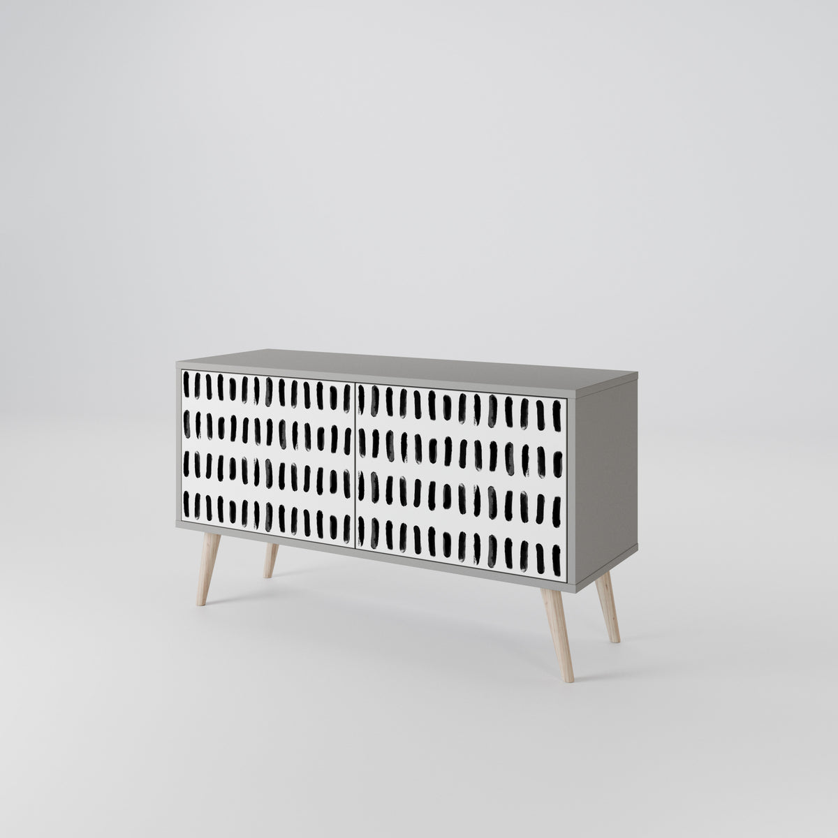 NIGHTY MELODIES Mueble de TV Compacto de 2 puertas