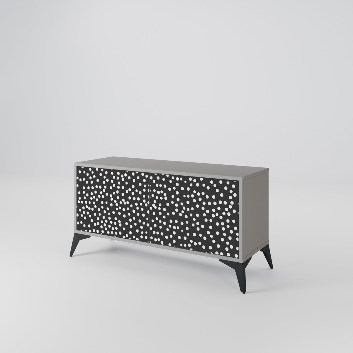 BLINDING LIGHTS Mueble de TV Compacto de 2 puertas