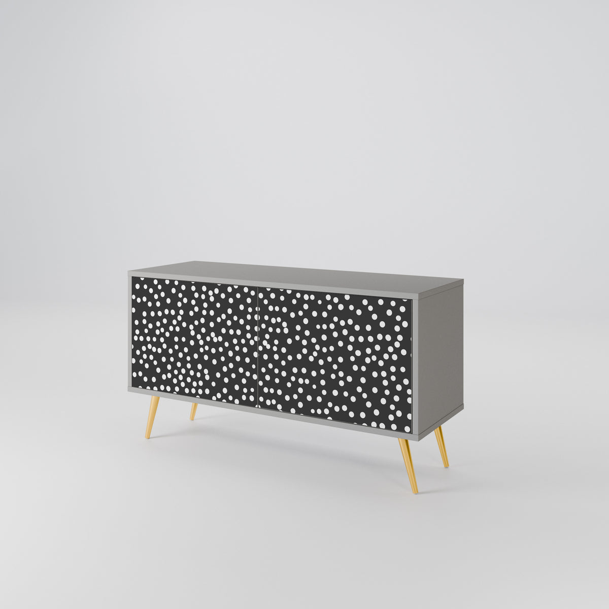BLINDING LIGHTS Compact 2-Door TV Cabinet