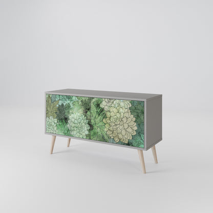 SUCCULENT CLUSTER Mueble de TV Compacto de 2 puertas