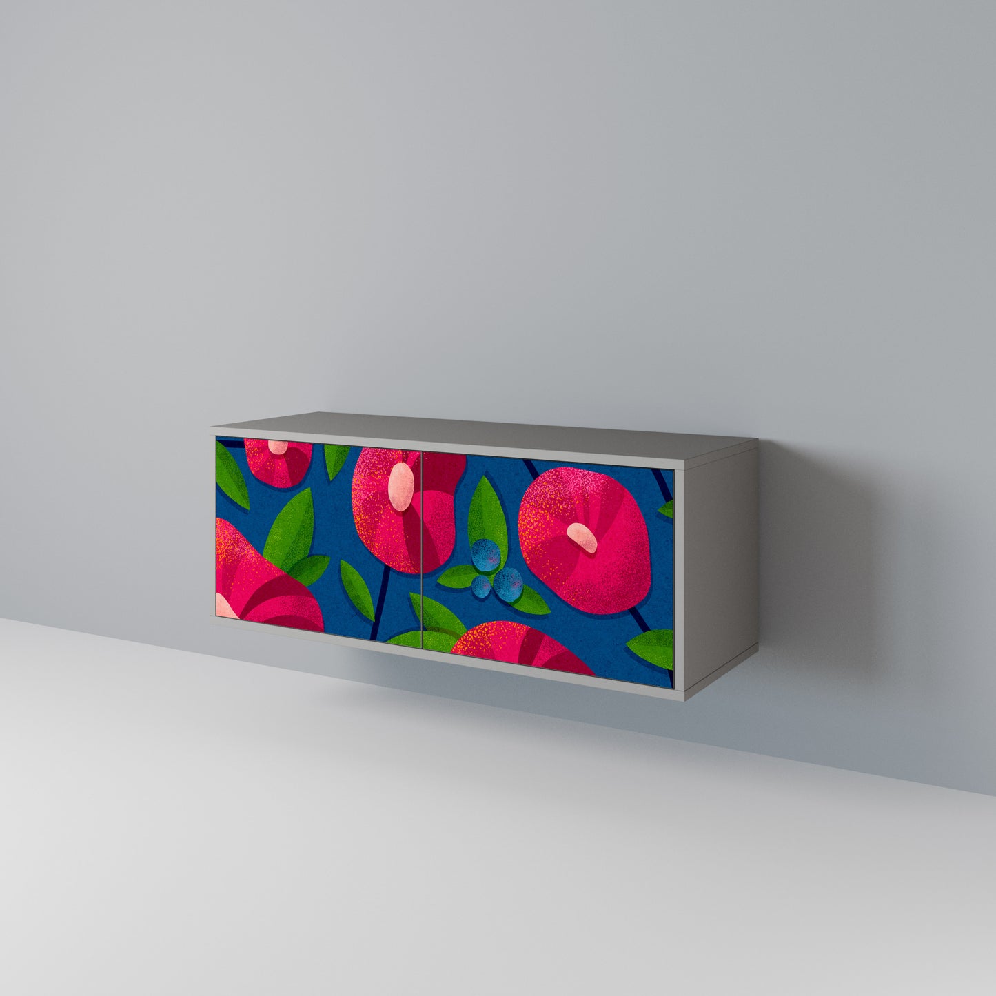SPRING THOUGHTS Mueble de TV Compacto de 2 puertas