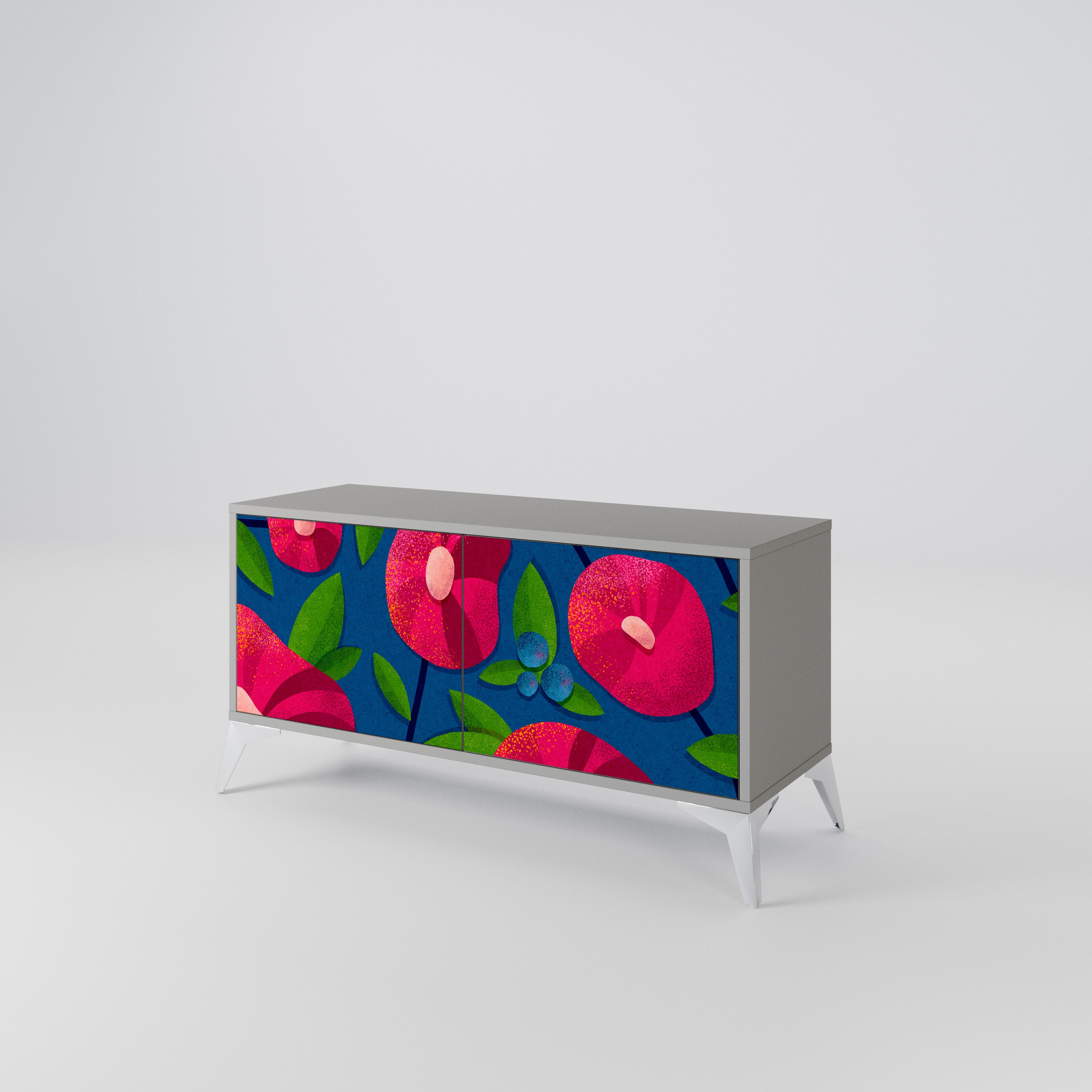 SPRING THOUGHTS Mueble de TV Compacto de 2 puertas