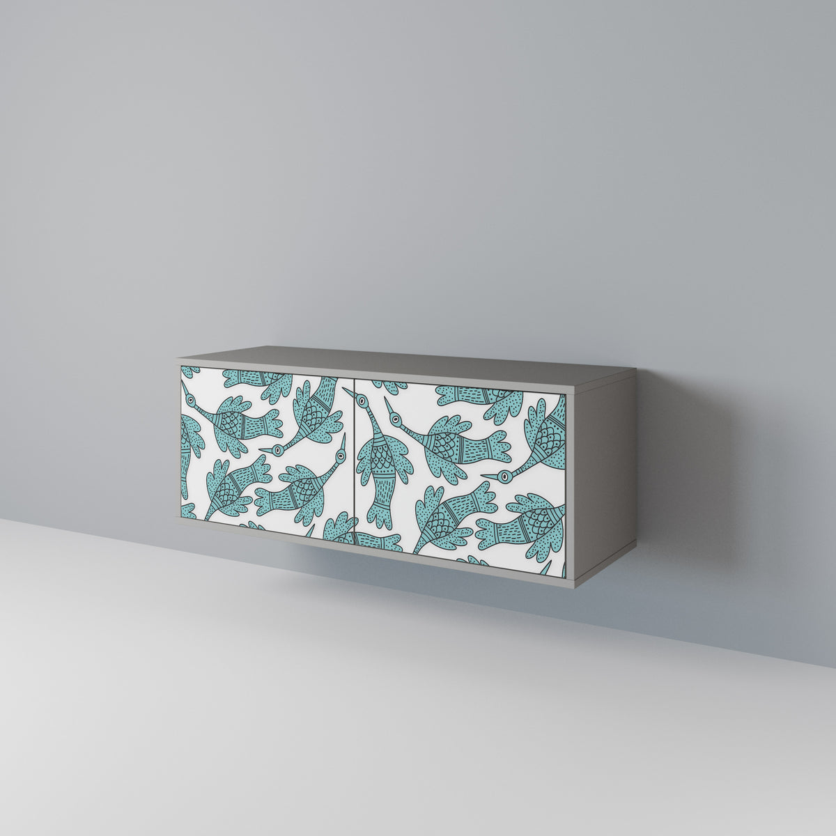 WATERSPOUT SONGIBIRD Mueble de TV Compacto de 2 puertas