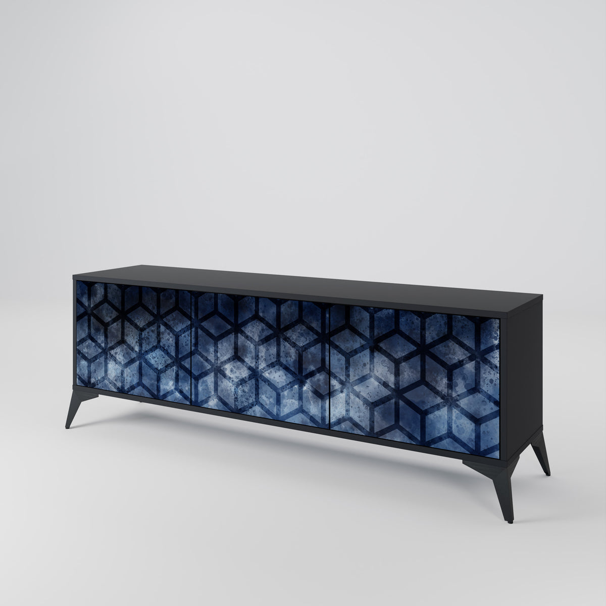 CUBIC MIST Mueble de TV de 3 Puertas