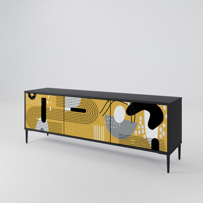 SHAPESHIFT SYMPHONY Mueble de TV de 3 Puertas
