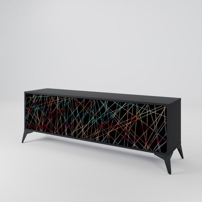 LUMINOUS SNARE Mueble de TV de 3 Puertas