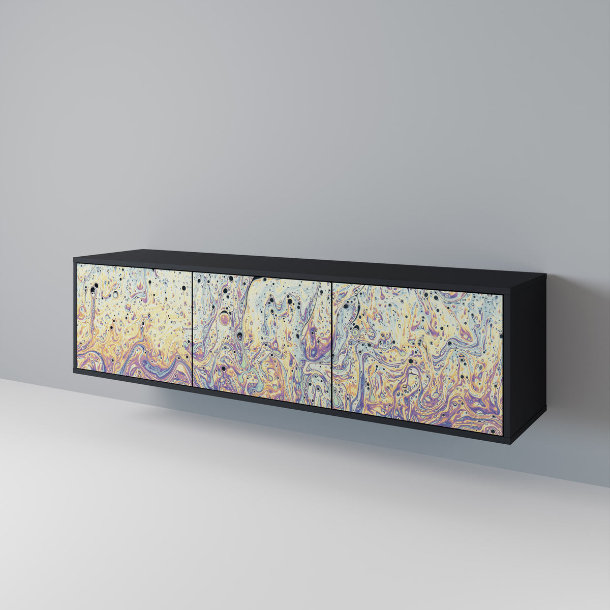 MOSAIC OF COLORS Mueble de TV de 3 Puertas