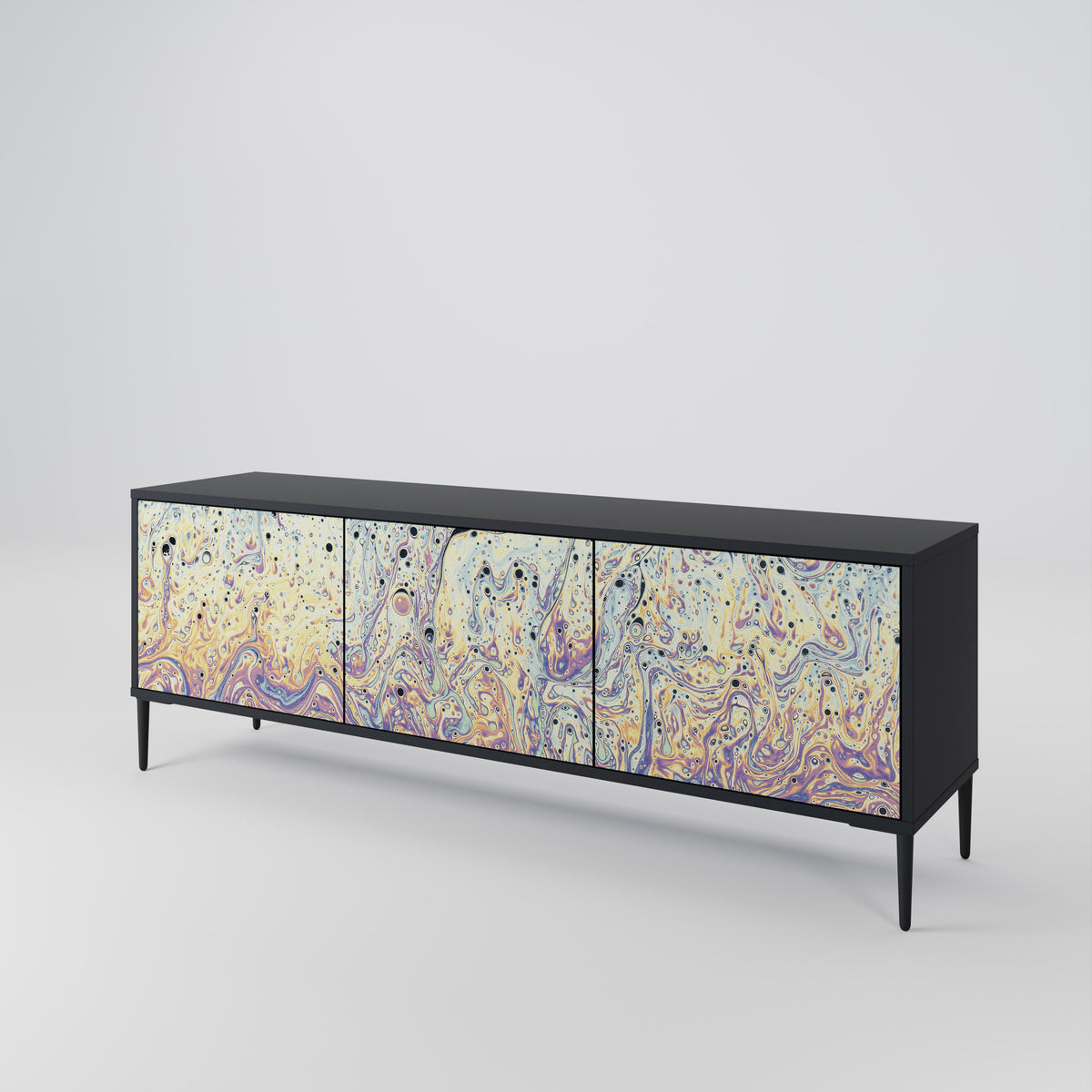 MOSAIC OF COLORS Mueble de TV de 3 Puertas
