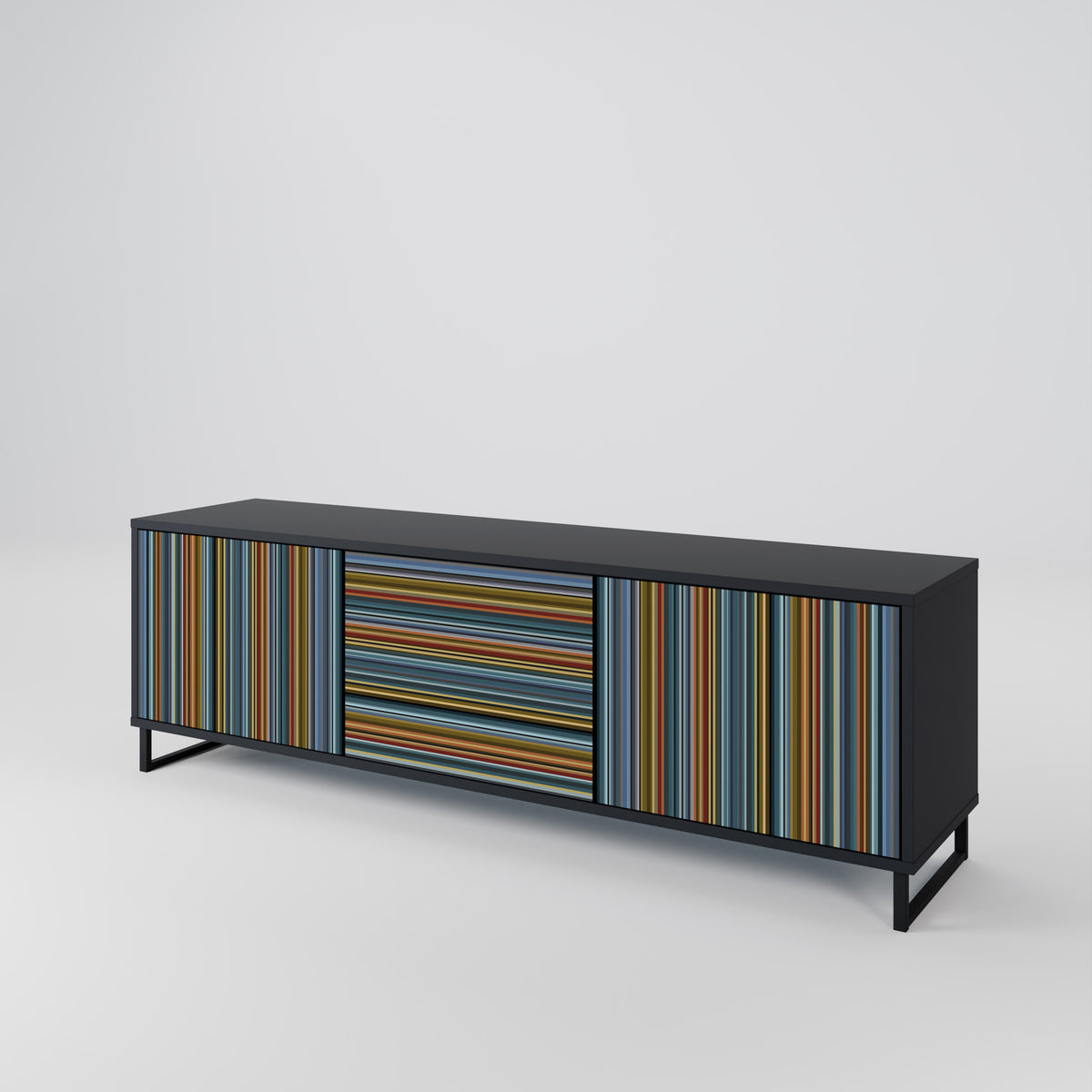 LINEOUT SPECTRUM Mueble de TV de 3 Puertas