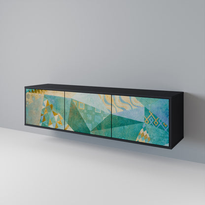 SPECTRUM SPLENDOR Mueble de TV de 3 Puertas