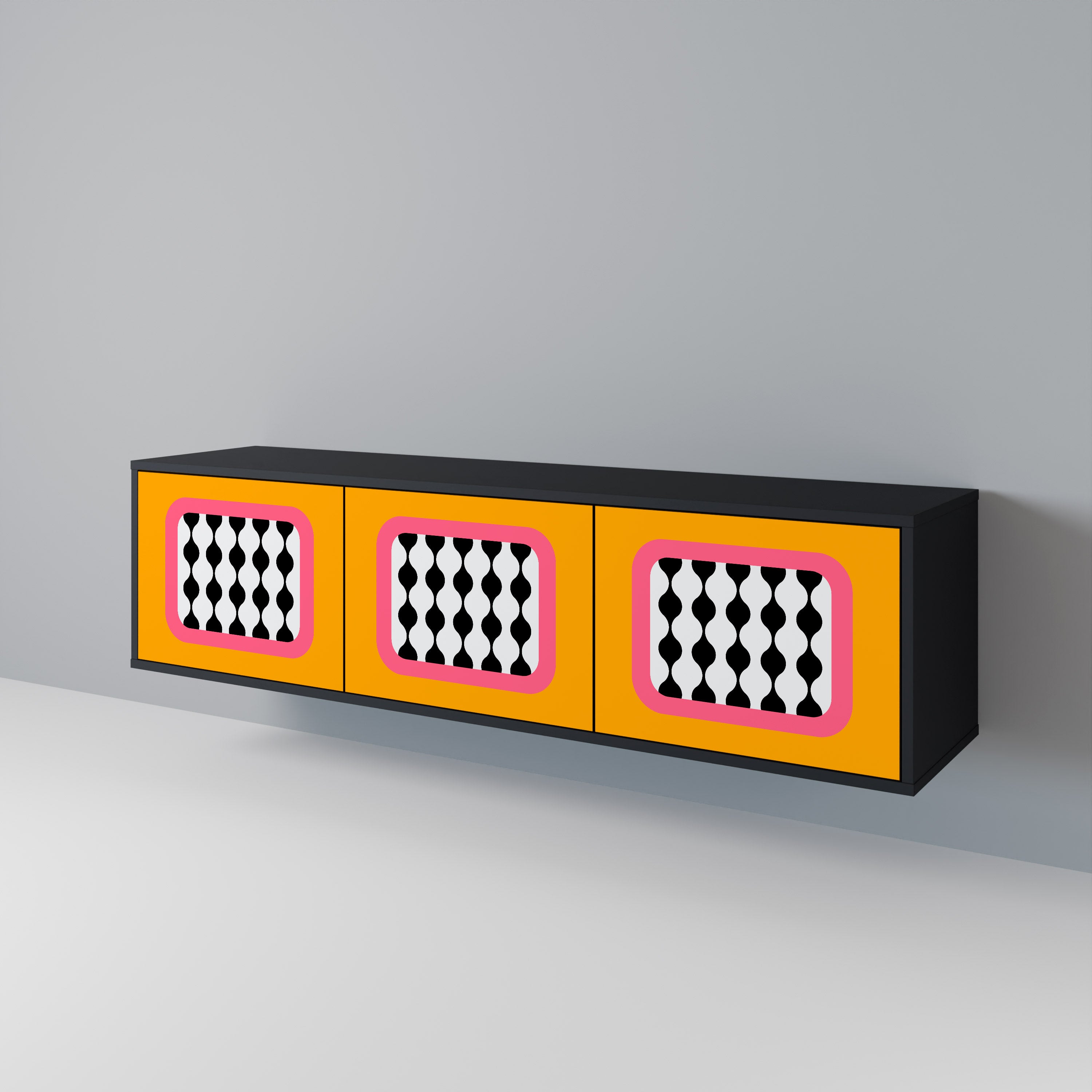 TEARS IN HEAVEN Mueble de TV de 3 Puertas