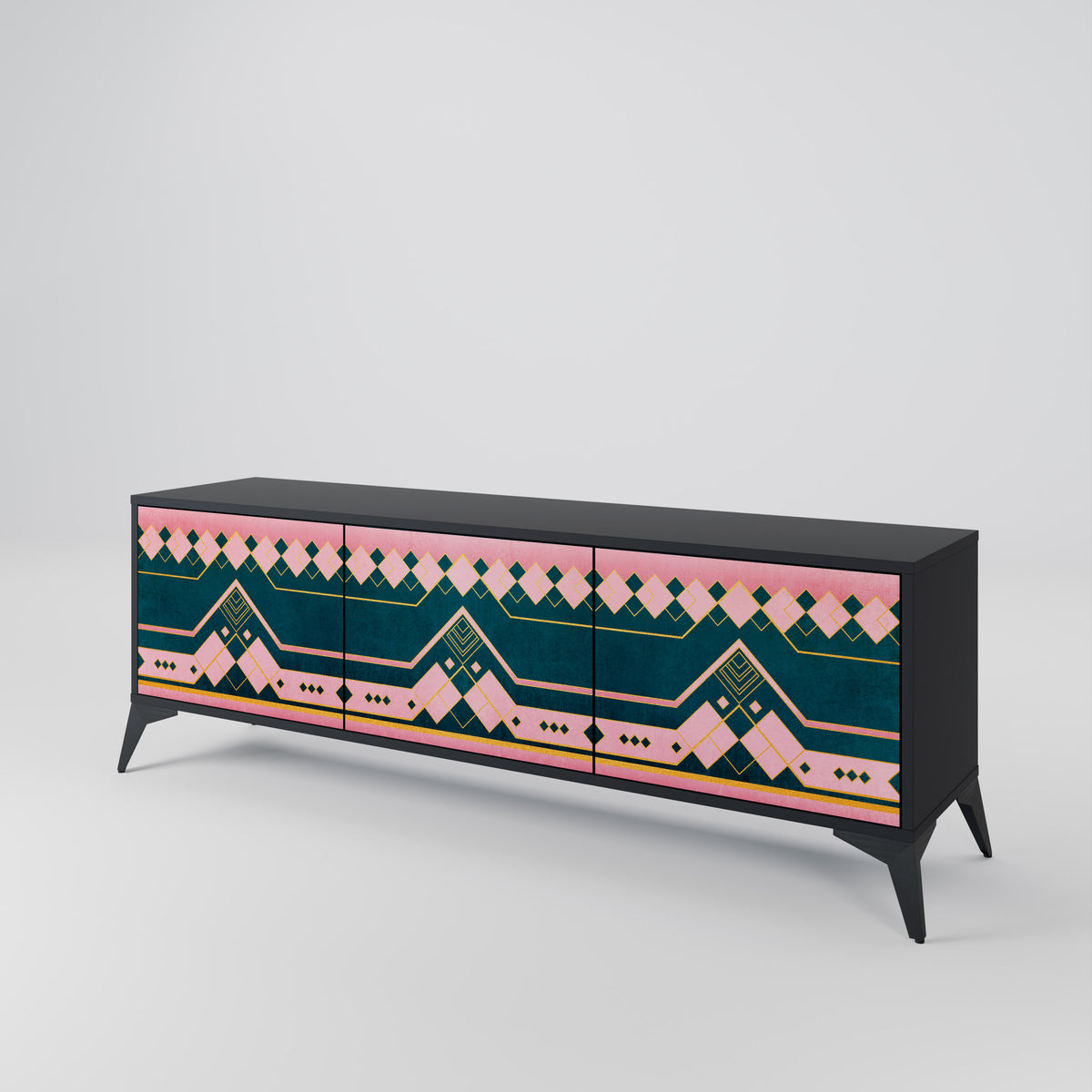 ROYAL COMPOSITION Mueble de TV de 3 Puertas