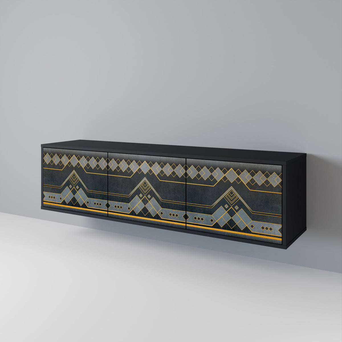 ROYAL ORDINARINESS Mueble de TV de 3 Puertas