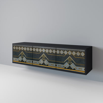 ROYAL ORDINARINESS Mueble de TV de 3 Puertas