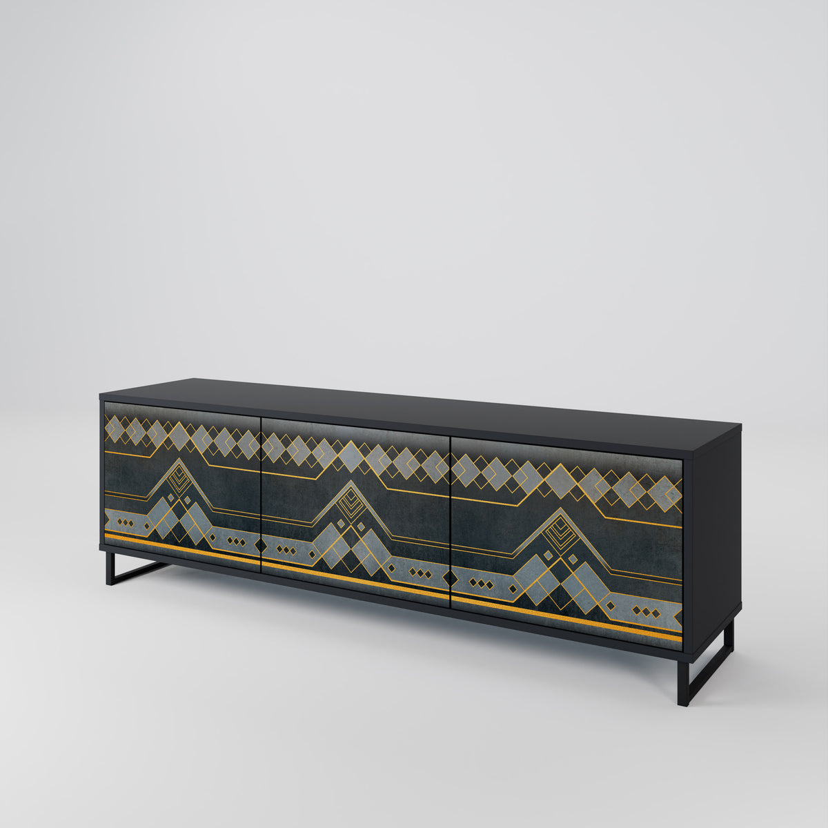 ROYAL ORDINARINESS Mueble de TV de 3 Puertas