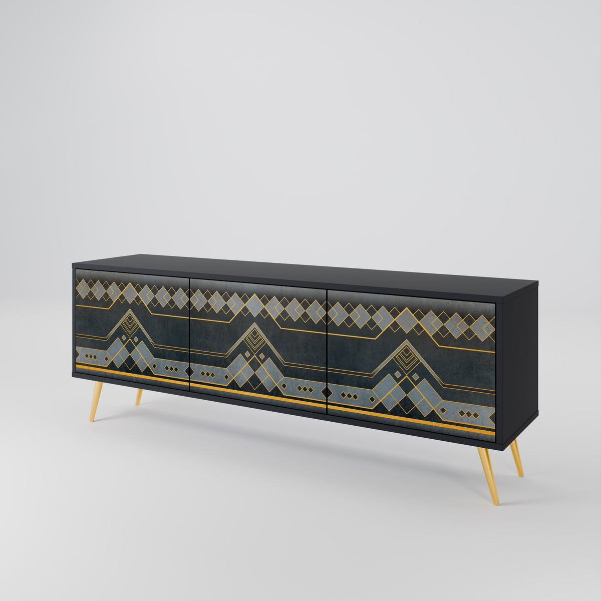 ROYAL ORDINARINESS Mueble de TV de 3 Puertas