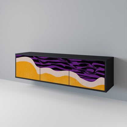 INDEPENDENT BORDER Mueble de TV de 3 Puertas