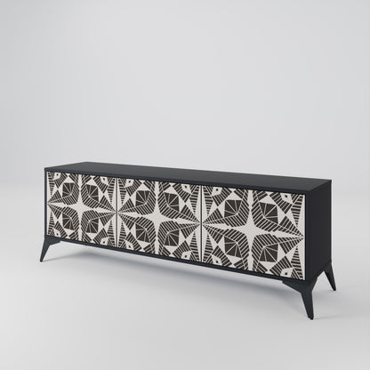 MONOCHROME NEXUS Mueble de TV de 3 Puertas