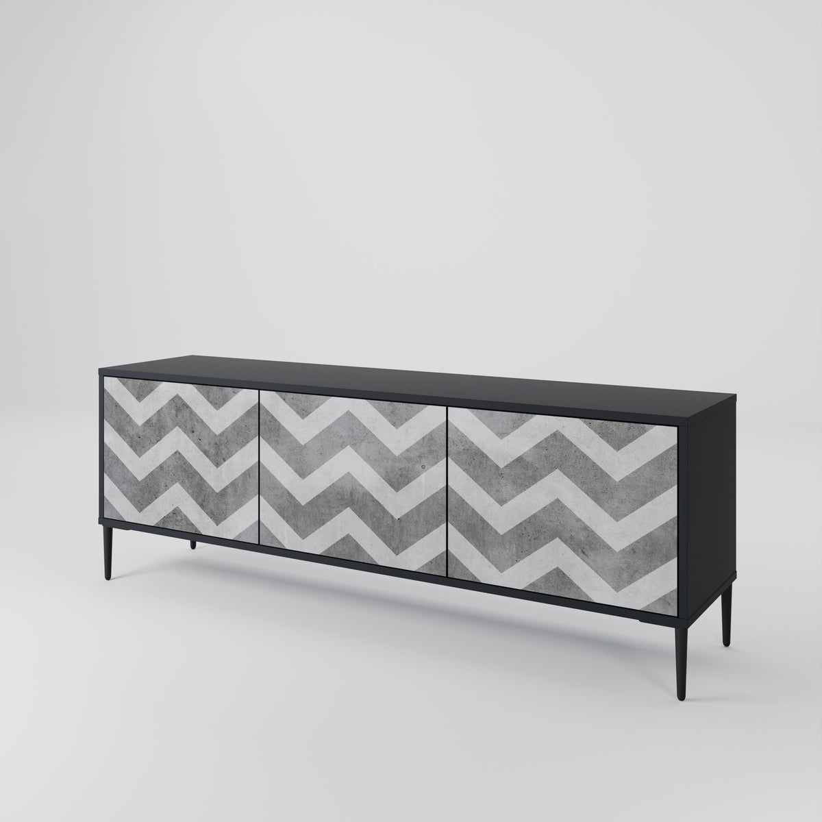 TOUGH ZIG ZAG Mueble de TV de 3 Puertas