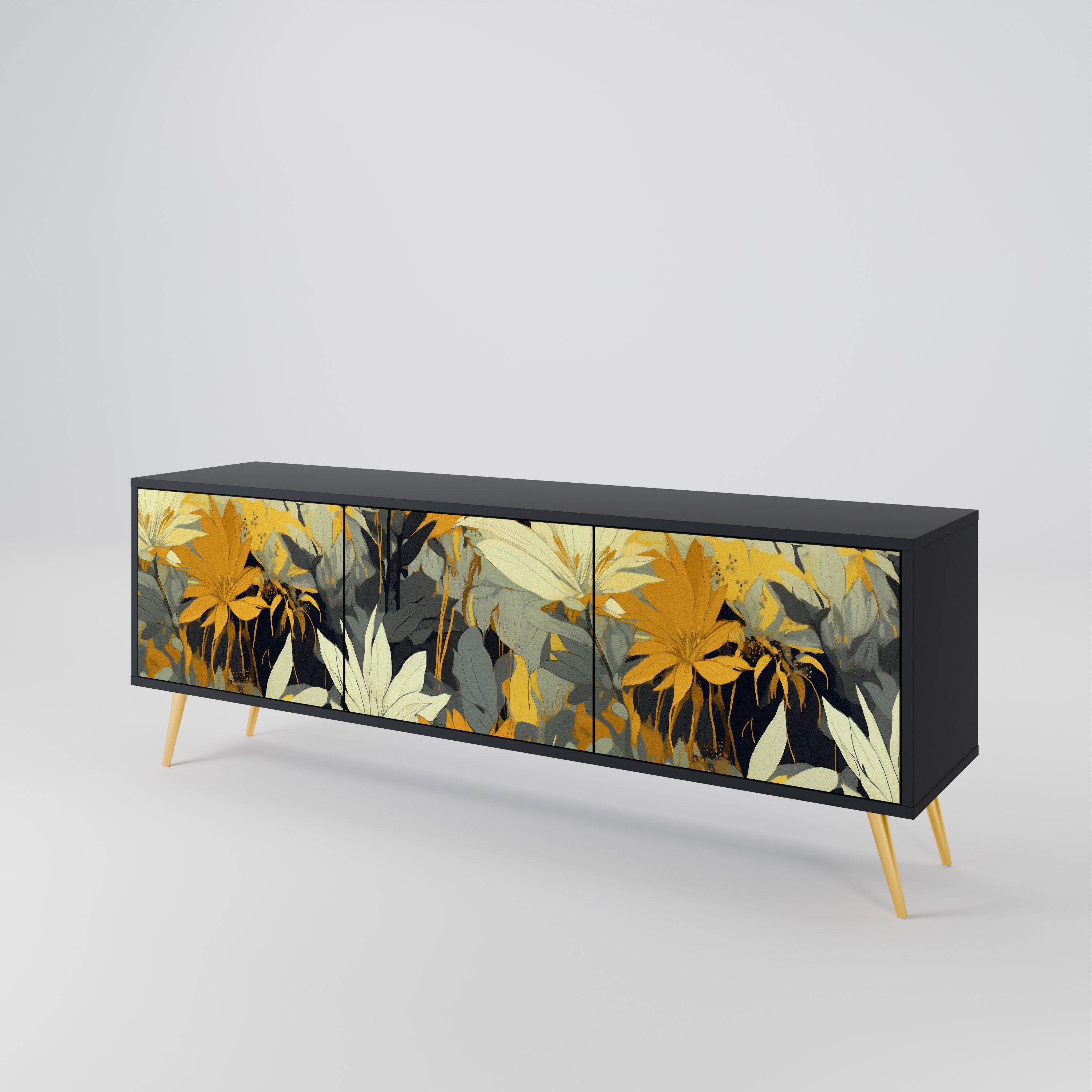 SUNKISSED LILY Mueble de TV de 3 Puertas