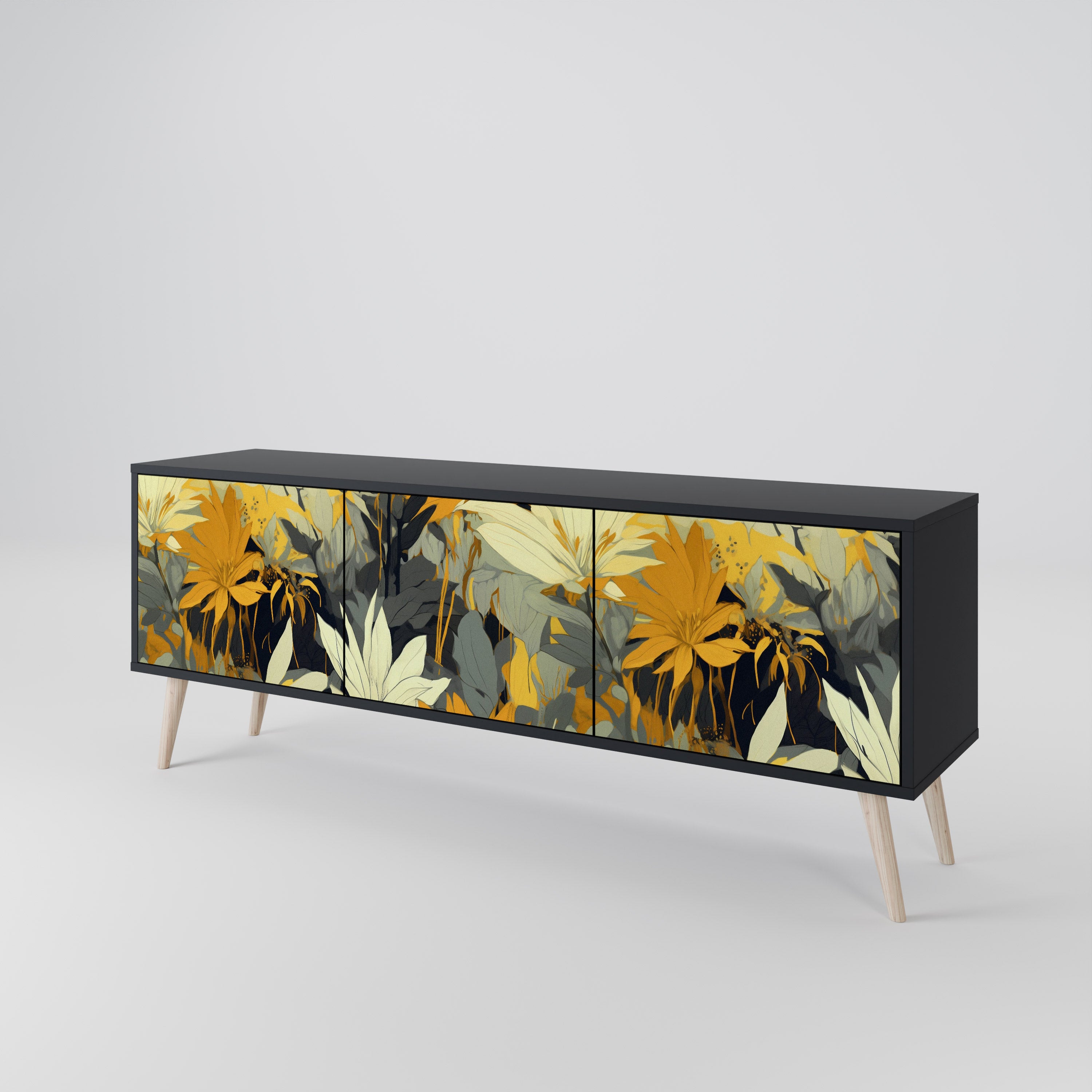 SUNKISSED LILY Mueble de TV de 3 Puertas
