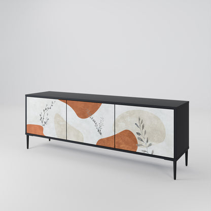 TRANQUIL TWIG Mueble de TV de 3 Puertas