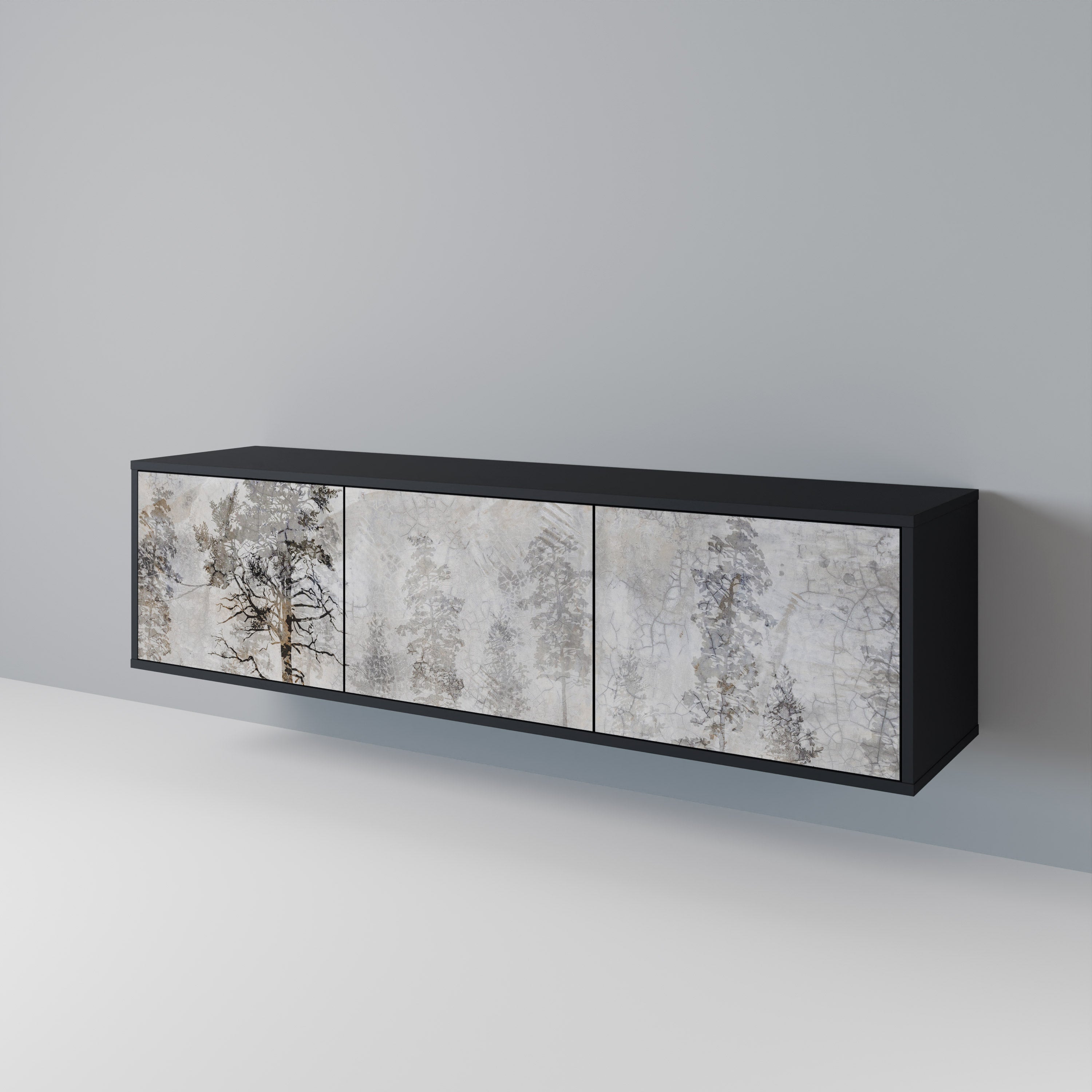 FADE IN THE TREES Mueble de TV de 3 Puertas
