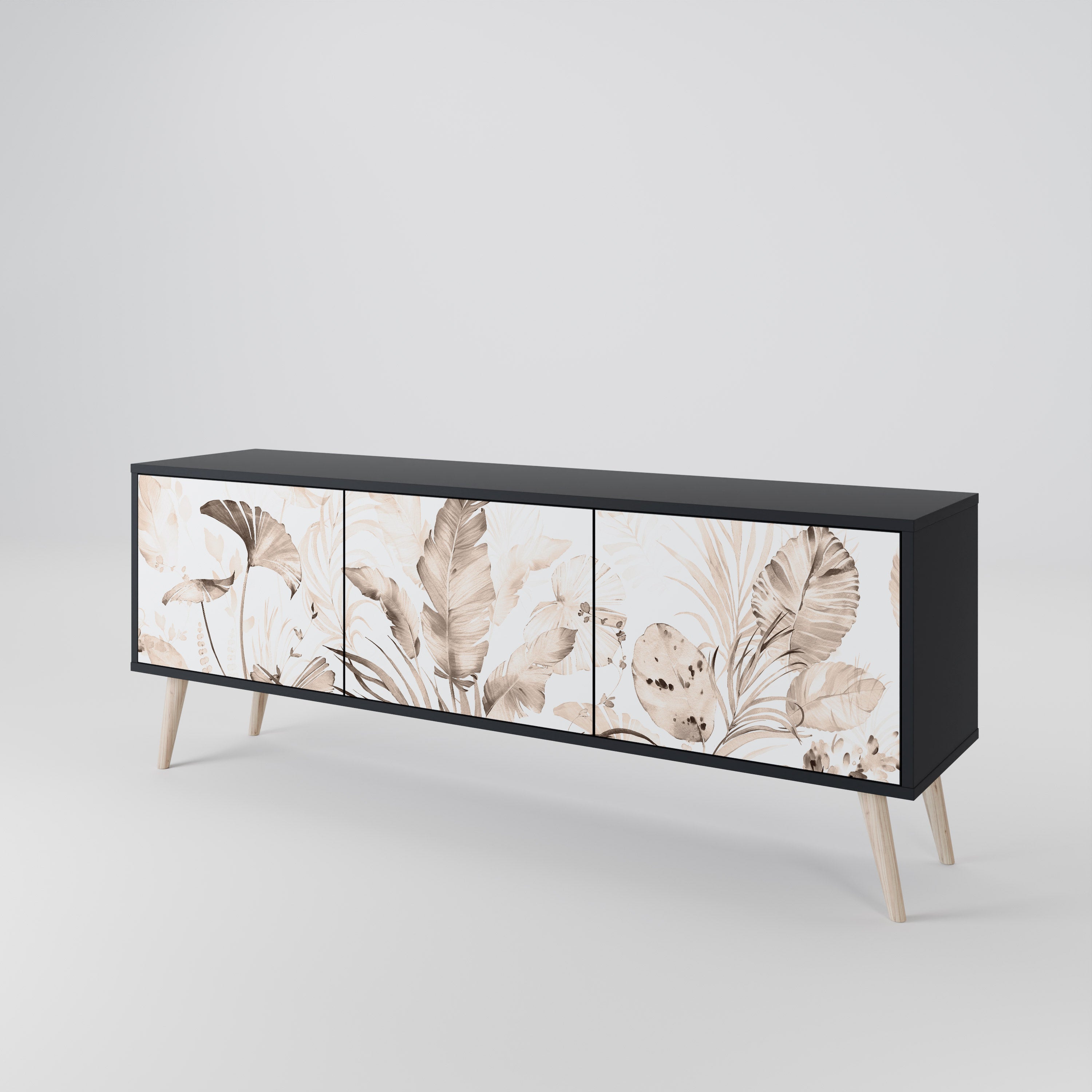 WILD TENDERNESS Mueble de TV de 3 Puertas