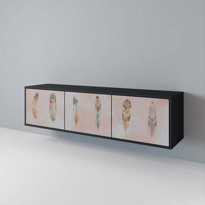 THE DELIQUESCE Mueble de TV de 3 Puertas