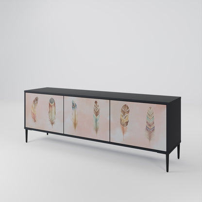 THE DELIQUESCE Mueble de TV de 3 Puertas