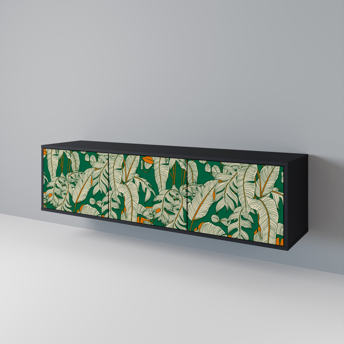 VERDANT PLEASURES Mueble de TV de 3 Puertas
