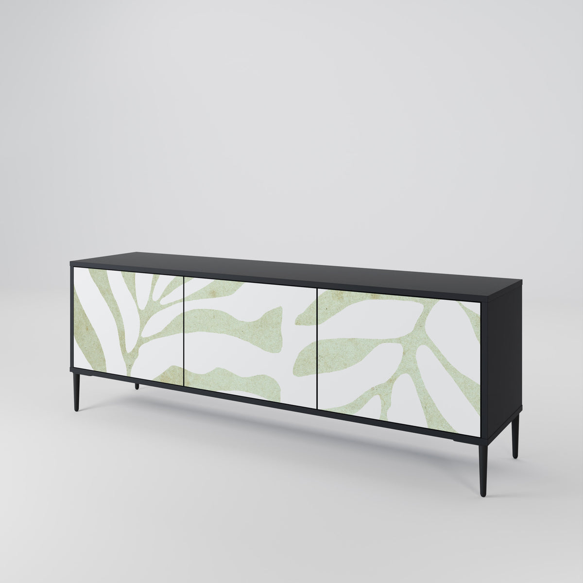 BOTANICAL SPARK Mueble de TV de 3 Puertas