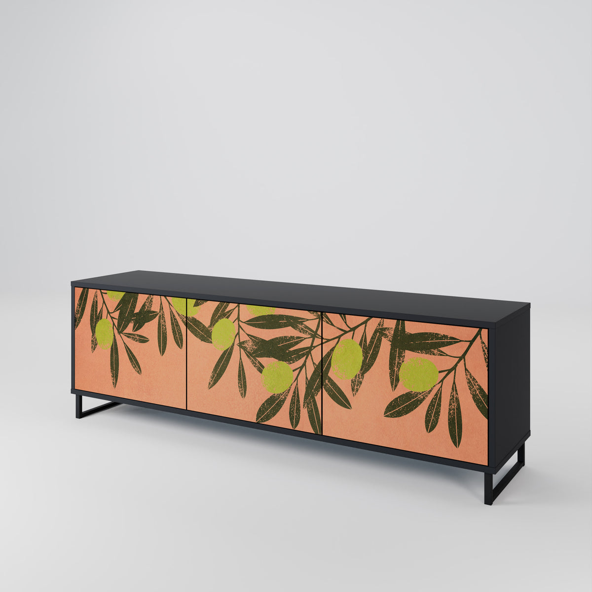 JUICY OLIVES Mueble de TV de 3 Puertas