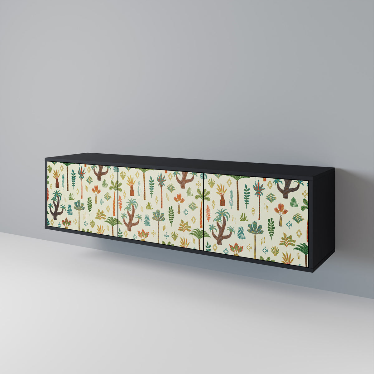 PALM SPRING Mueble de TV de 3 Puertas