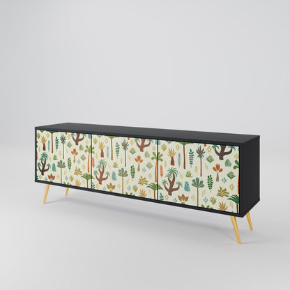 PALM SPRING Mueble de TV de 3 Puertas