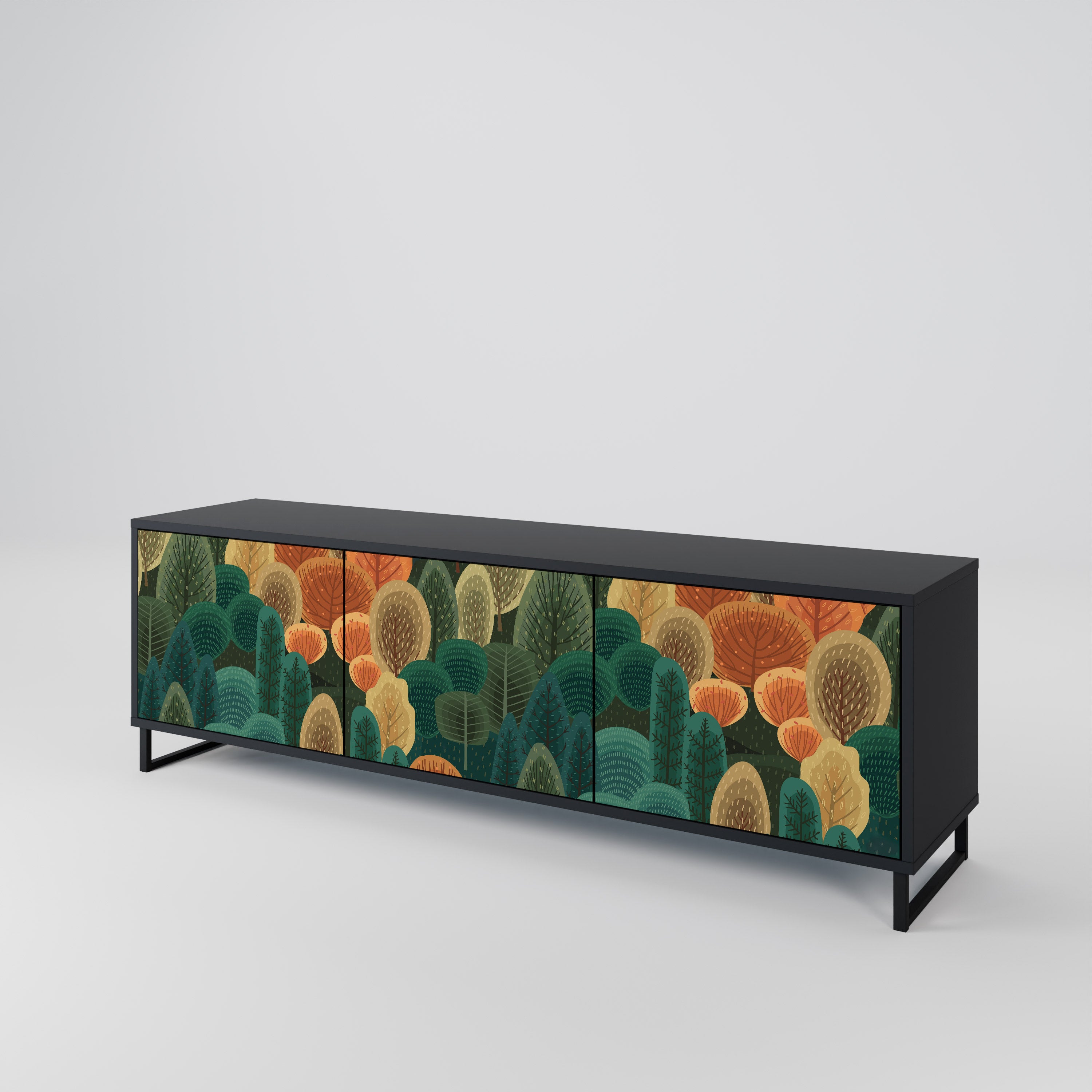 AUTUMN KALEIDOSCOPE Mueble de TV de 3 Puertas
