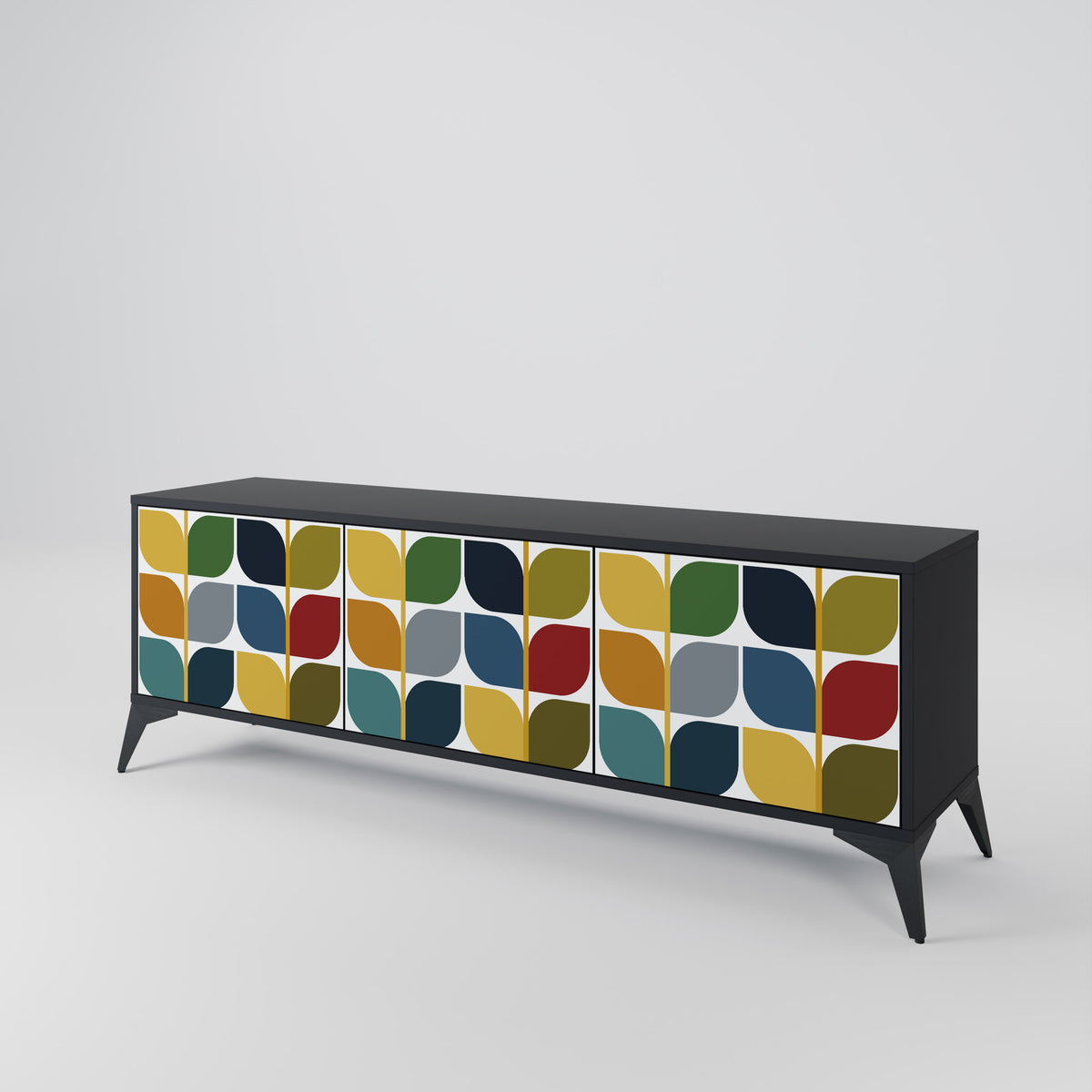 WEIGHTLESS HOURS Mueble de TV de 3 Puertas